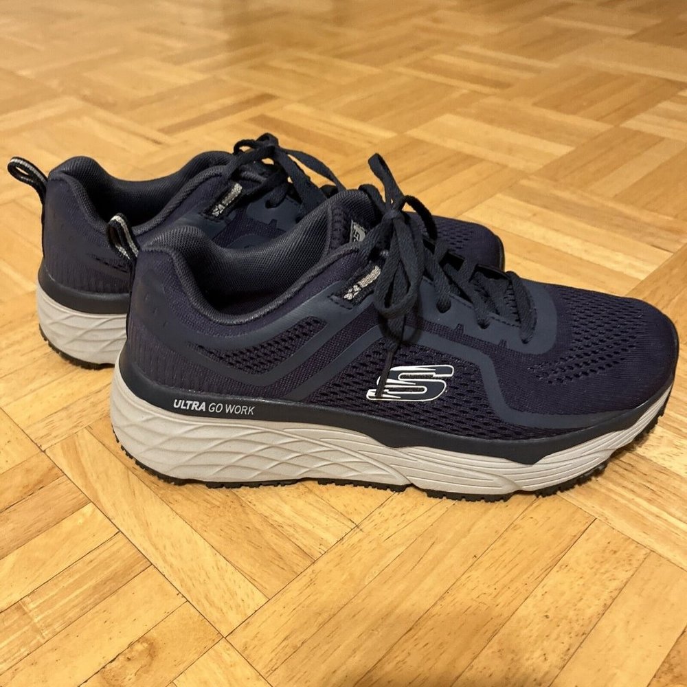 Skechers Women's Air Cooled, Memory Foam Ultra, Go Work Slip Resistant￼ sneakers